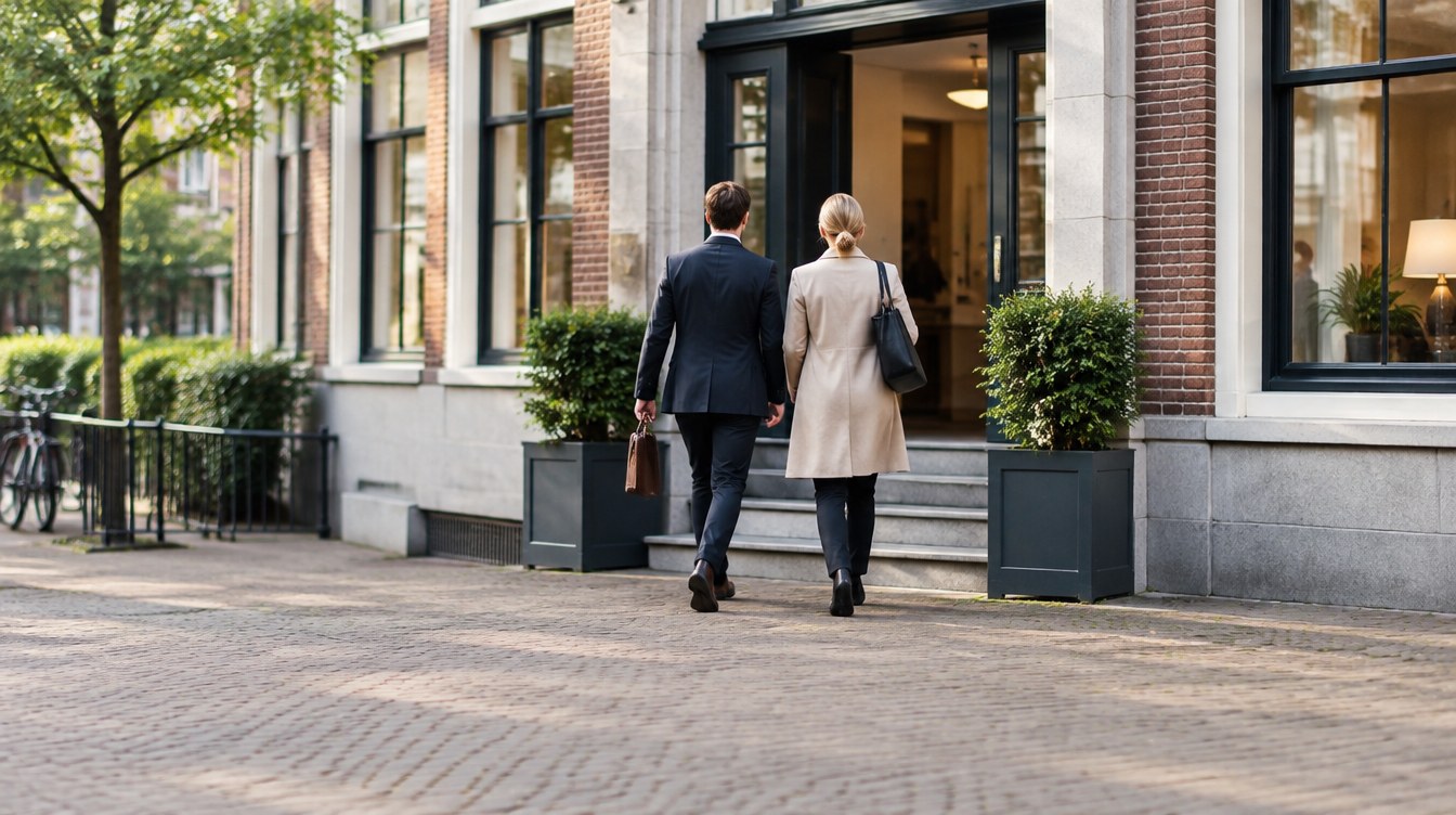 Advocaat in de buurt: kantoorpand in een Nederlandse straat